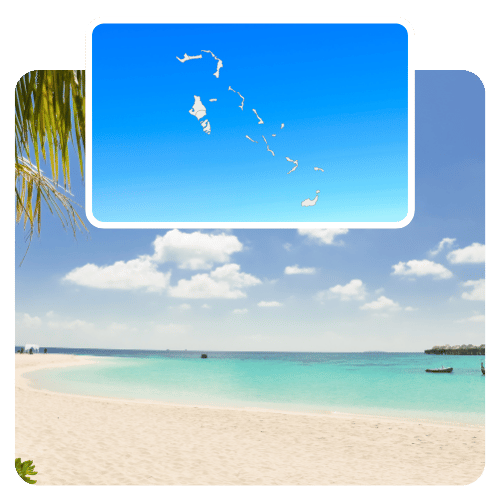 Travel eSIM for Caribbean (20+ areas)